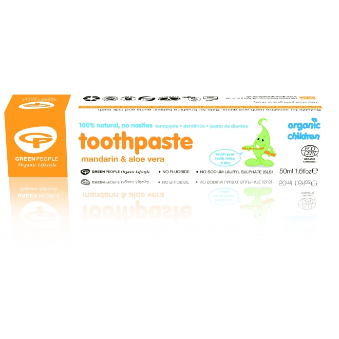 Pasta de dinti cu mandarina pt bebelusi (homeopata) - 50 ml imagine produs 2021 Texacom